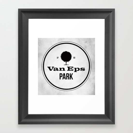 Van Eps Park Framed Art Print
