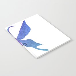 Wireframe Butterfly Notebook