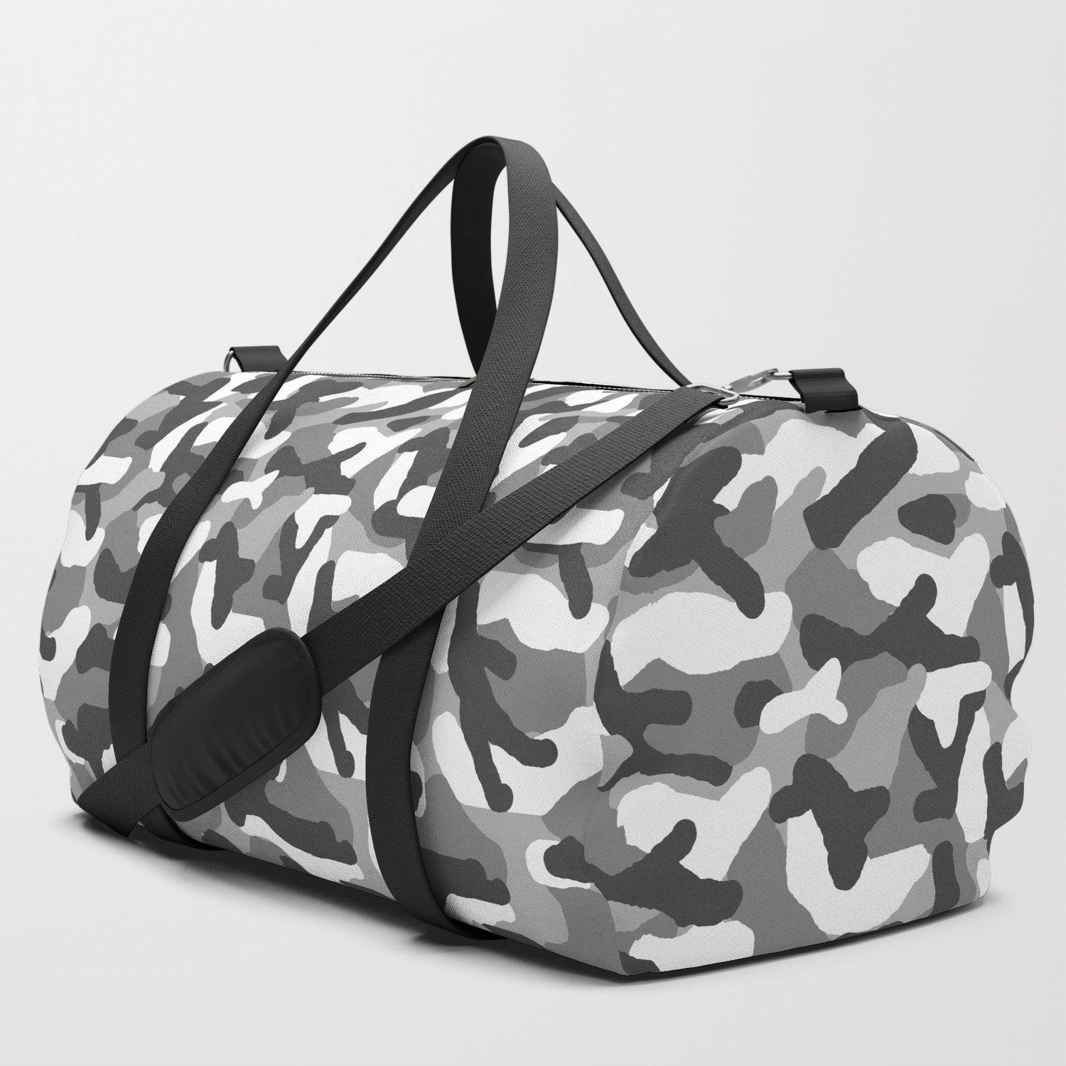 camouflage duffle bag