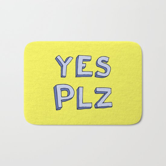 Yes PLZ Bath Mat