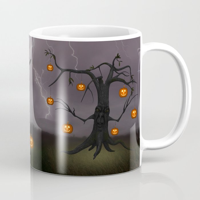 SCARY HALLOWEEN TREE Coffee Mug