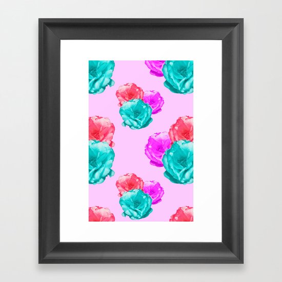 Peonies Framed Art Print