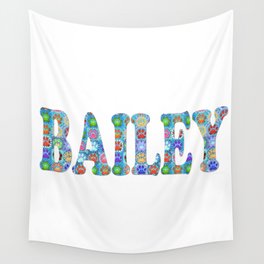 Bailey Dog Cat Pet Art by Sharon Cummings Custom Available Wall Tapestry
