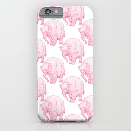 Pink Elephant iPhone & iPod Case