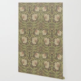 William Morris Pimpernel Art Nouveau Floral Pattern Wallpaper
