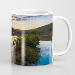 Sunset at the Lake Landscape Photo Coffee Mug