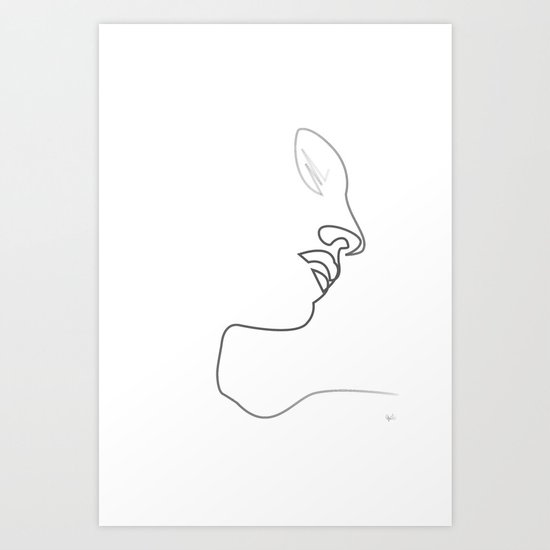 Let it go Art Print
