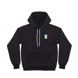 Italian flag in shap of a Pocket Hoody