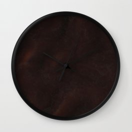 Dark Brown Wall Clock