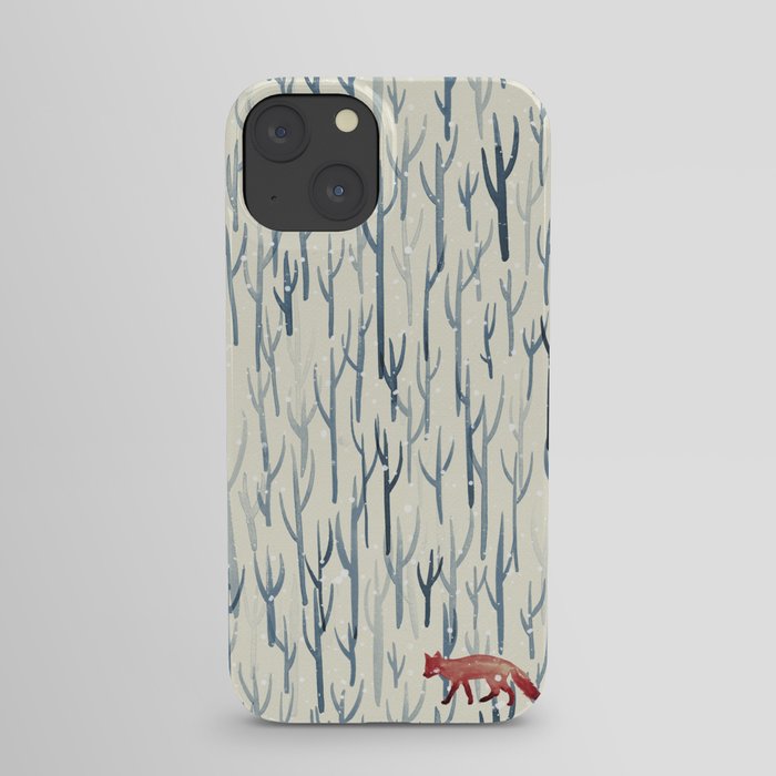 Winter Wood iPhone Case