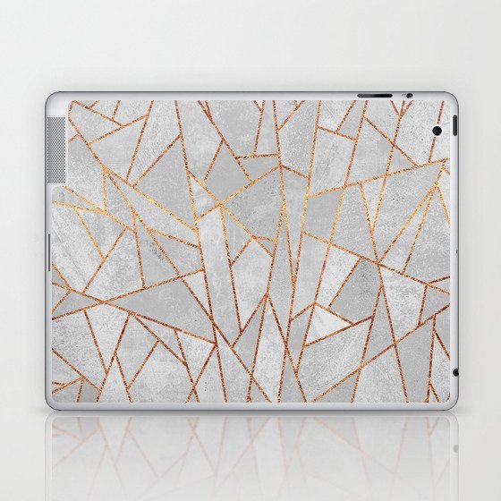 Shattered Concrete Laptop & iPad Skin