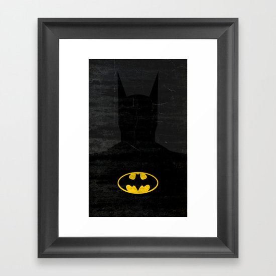 The Bat Framed Art Print