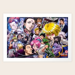 Hunter X Hunter Art Prints For Any Decor Style Society6