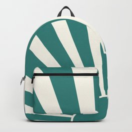 Blue retro Sun design Backpack