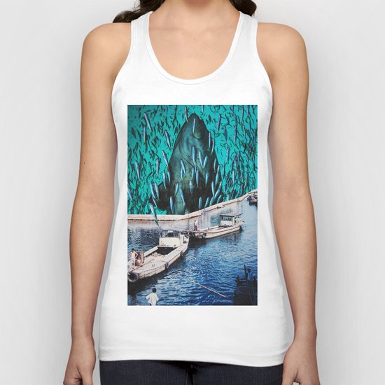 Fish Festival Unisex Tank Top