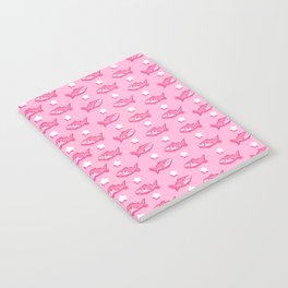Pink Sharks Notebook