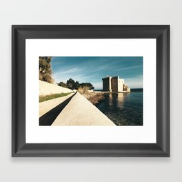 All Welcome at the Castle Framed Art Print