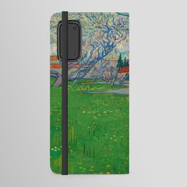 Orchards in Blossom, View of Arles, 1889 by Vincent van Gogh Android Wallet Case