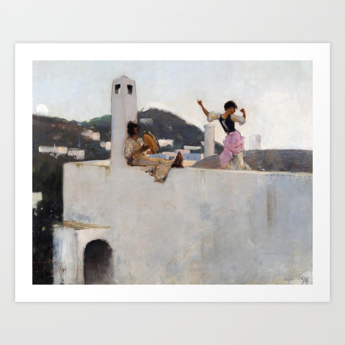 John Singer Sargent - Capri Art Print