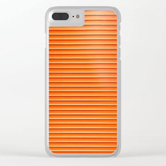 Rollin' Doors Clear iPhone Case