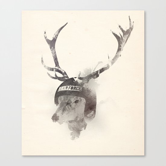In the memory of Buzz Harley Canvas Print