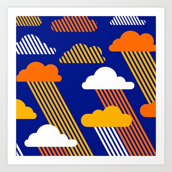 Blue Skies Art Print