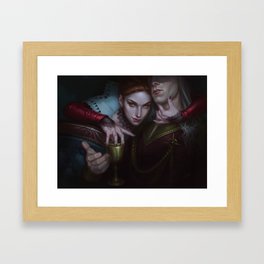 Vampiress Framed Art Print