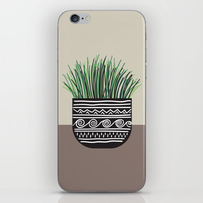 Tribal Pot_Grass iPhone Skin