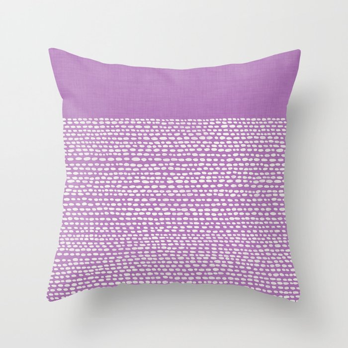 Riverside - Radiant Orchid Throw Pillow by mjmstudio ...