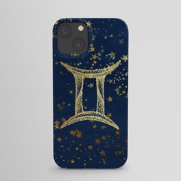 Gemini Zodiac Sign iPhone Case