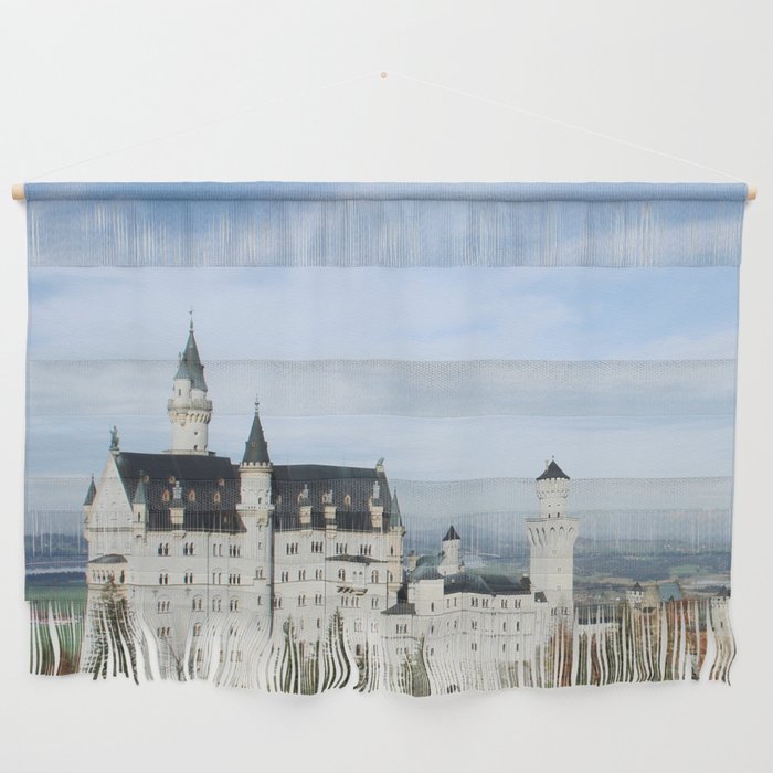 Germany Photography - Neuschwanstein Castle In The German Forest Wall Hanging