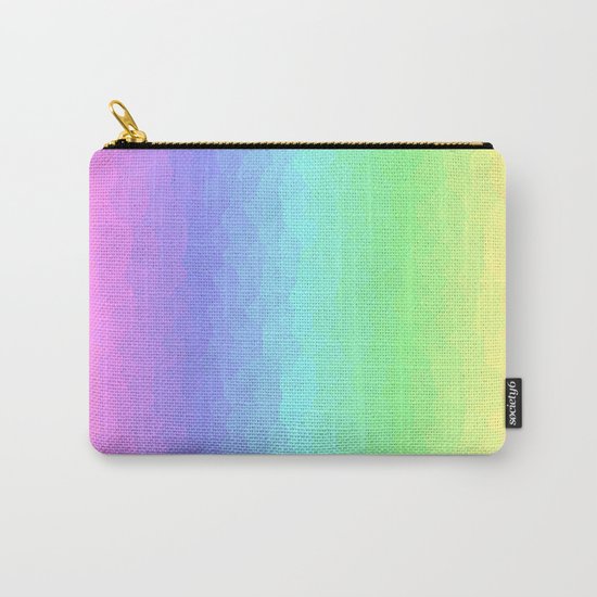 Vertical Pastels Carry-All Pouch