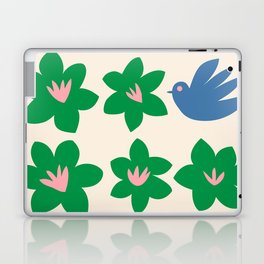 Blossom bird  Laptop & iPad Skin | Abstract, Flowers, Illustration, Curated, Pattern, Cutout, Matisse, Bird, Graphicdesign, Trendy 