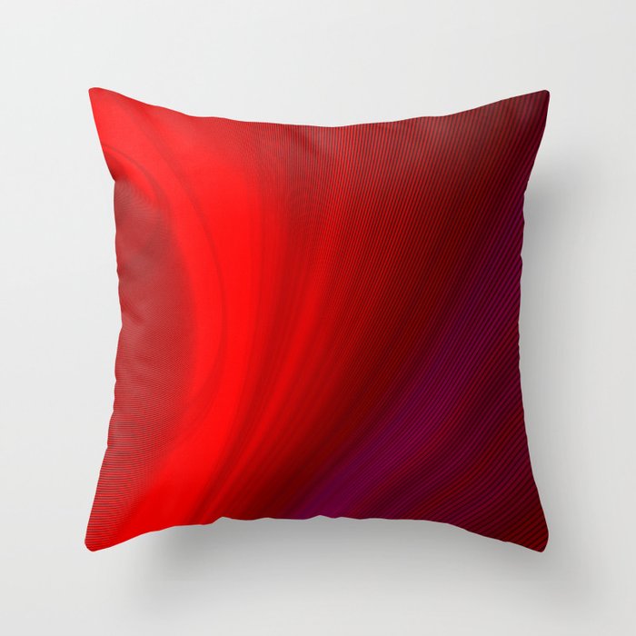 Red Sensuality Throw Pillow