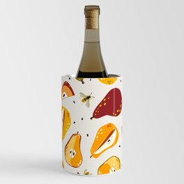 Wasps and pears pattern Wine Chiller