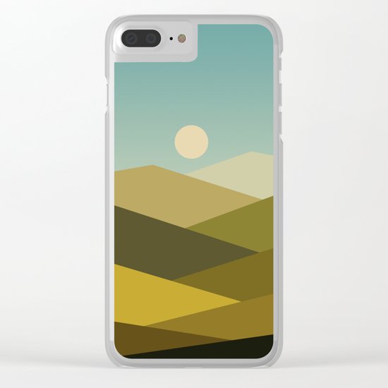 Landscape NC 02 Clear iPhone Case
