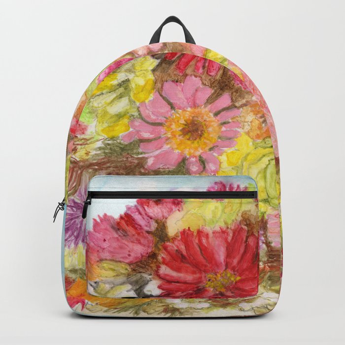 Personal Bouquet of Blooms Backpack