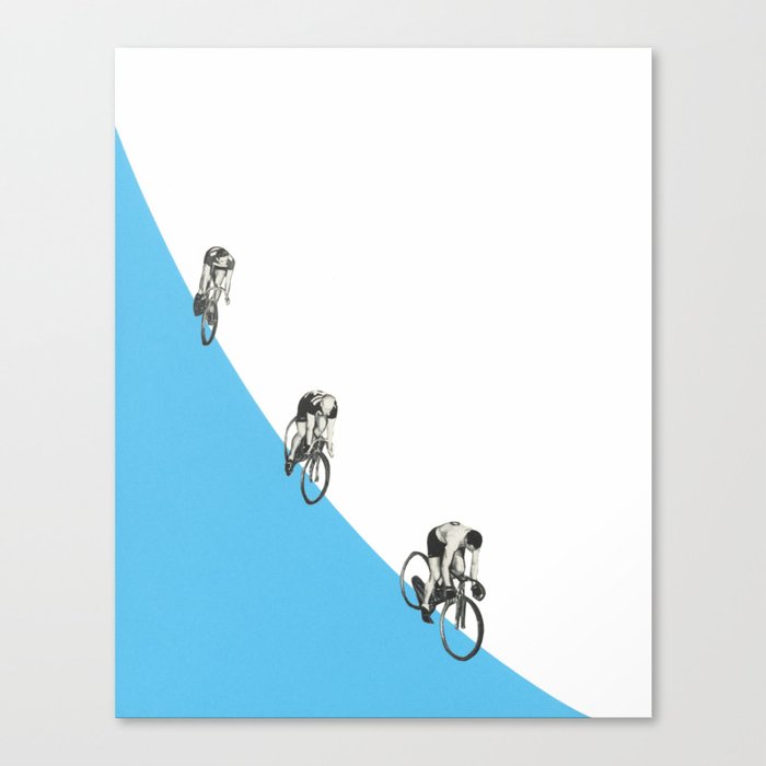 Riders on a Form Canvas Print