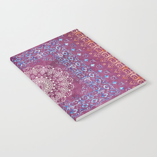 Old Bookshop Magic Mandala Notebook