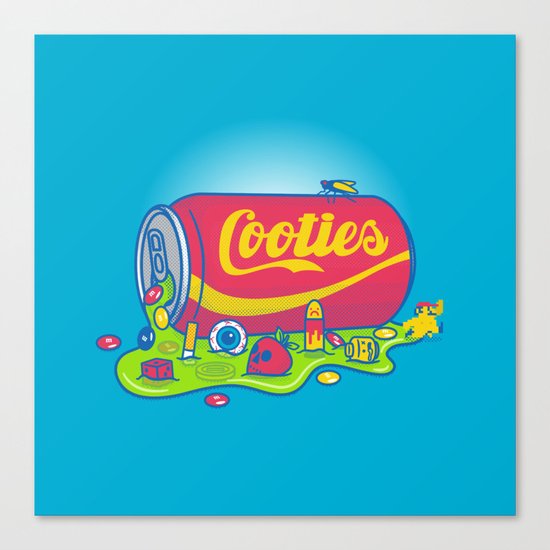 The World has Cooties Canvas Print