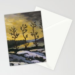 Forever lonely trees (The Danish Girl interpretation) Stationery Card