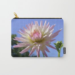 Pink and vanilla cactus dahlia Carry-All Pouch