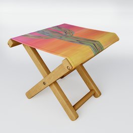 Cactus of Color Folding Stool