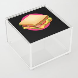 Sandwich Fast Food Acrylic Box