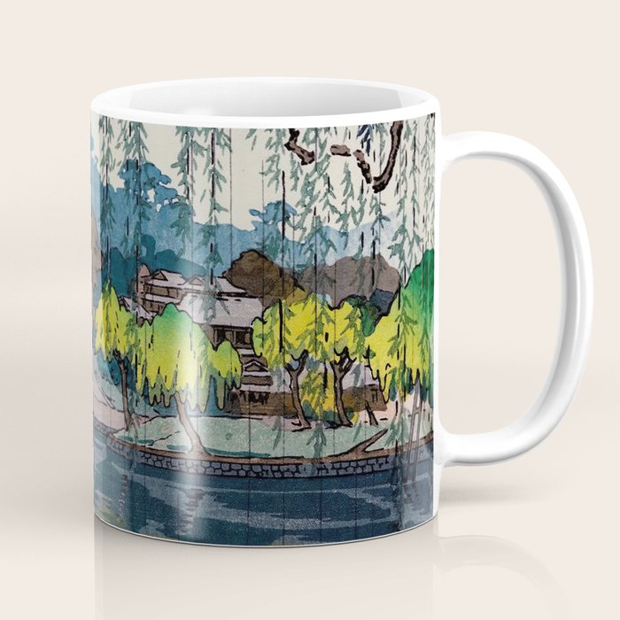 Kofukuji Temple in Nara 1937 by Tsuchiya Koitsu Coffee Mug