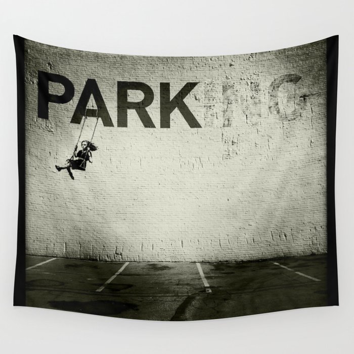 Banksy tapestry best sale