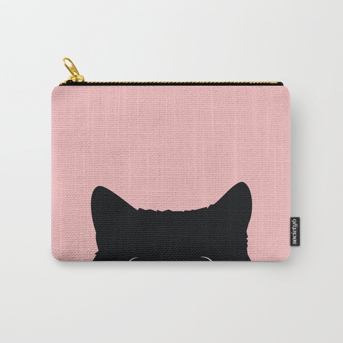 Black Cat Carry-All Pouch