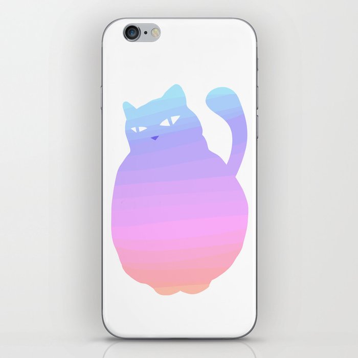 Color Cat iPhone Skin