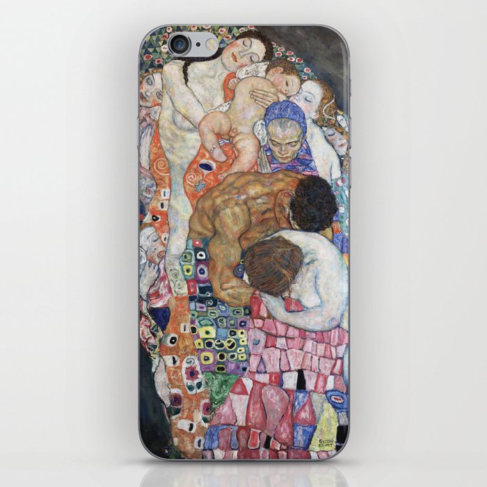 Death and Life (1910-1915) Gustav Klimt iPhone Skin
