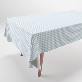 Baby Blue Gingham Check Tablecloth